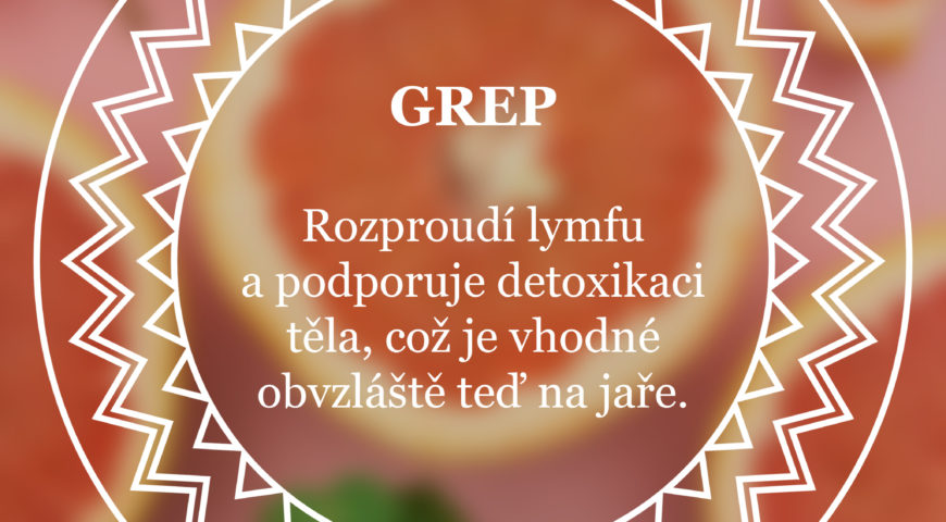 CITRUSOVÁ LEHKOST S ÉTERÁČKEM GREPÍČKEM